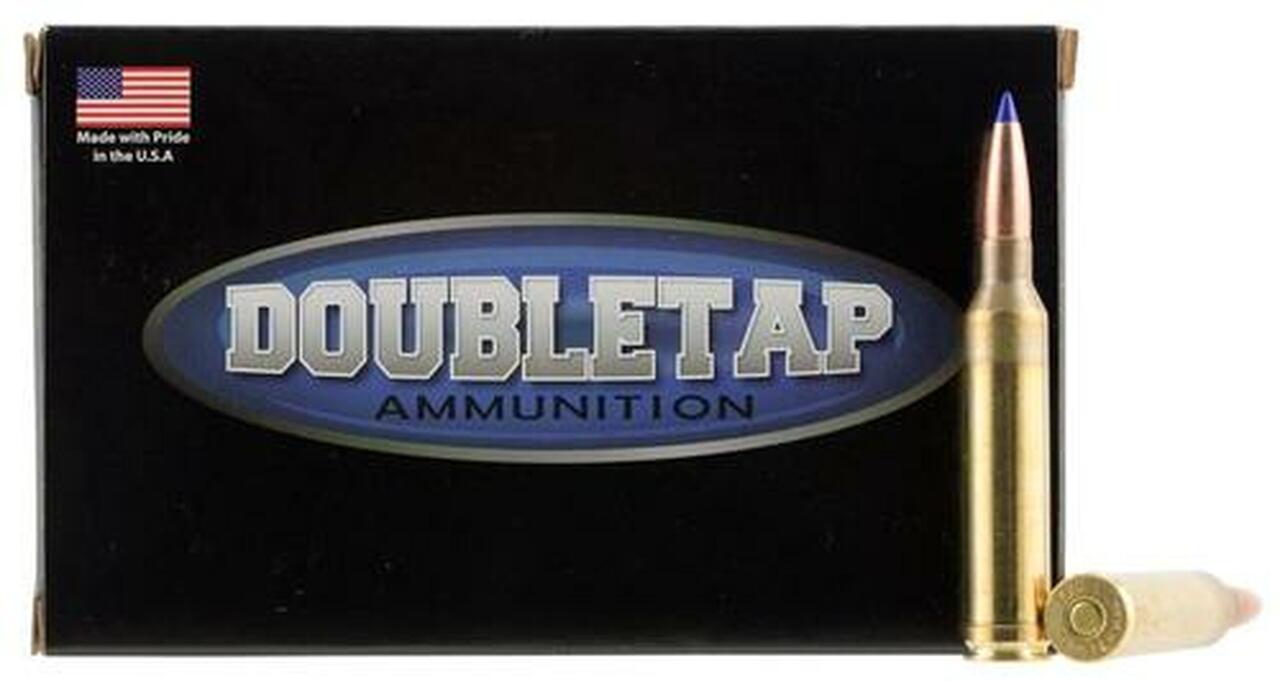 Image of DoubleTap Ammunition Lead Free, 7MM Remington Magnum, 145Gr, Solid Copper Tipped Hollow Point, 20rd Box, CA Certified Nonlead Ammunition