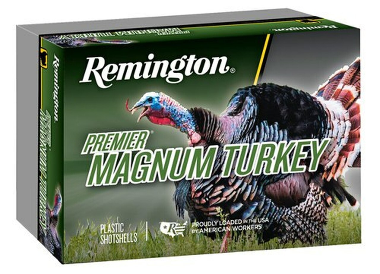 Image of Remington Ammo Premier Magnum Copper-Plated Buffered Turkey 12 Ga, 3", 2oz, 5 Shot, 5rd/Box