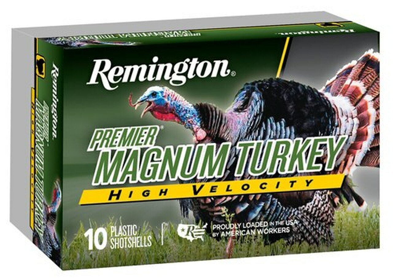 Image of Remington Ammo Premier High-Velocity Magnum Turkey 12 Ga, 3" 1-3/4 oz 5 Shot, 5rd/Box