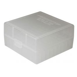 Image of Berrys Bullets 005 .223 Rem/5.56 100 Round Snap-Hinge Ammo Box, Clear - 05030