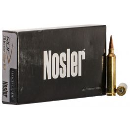 Image of Nosler Match Grade 185 gr RDF .28 Nosler Ammo, 20/box - 60141