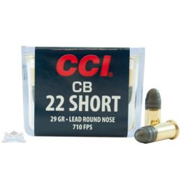 Image of CCI .22 CB Short 29gr LRN Ammunition 100rds- - -0026