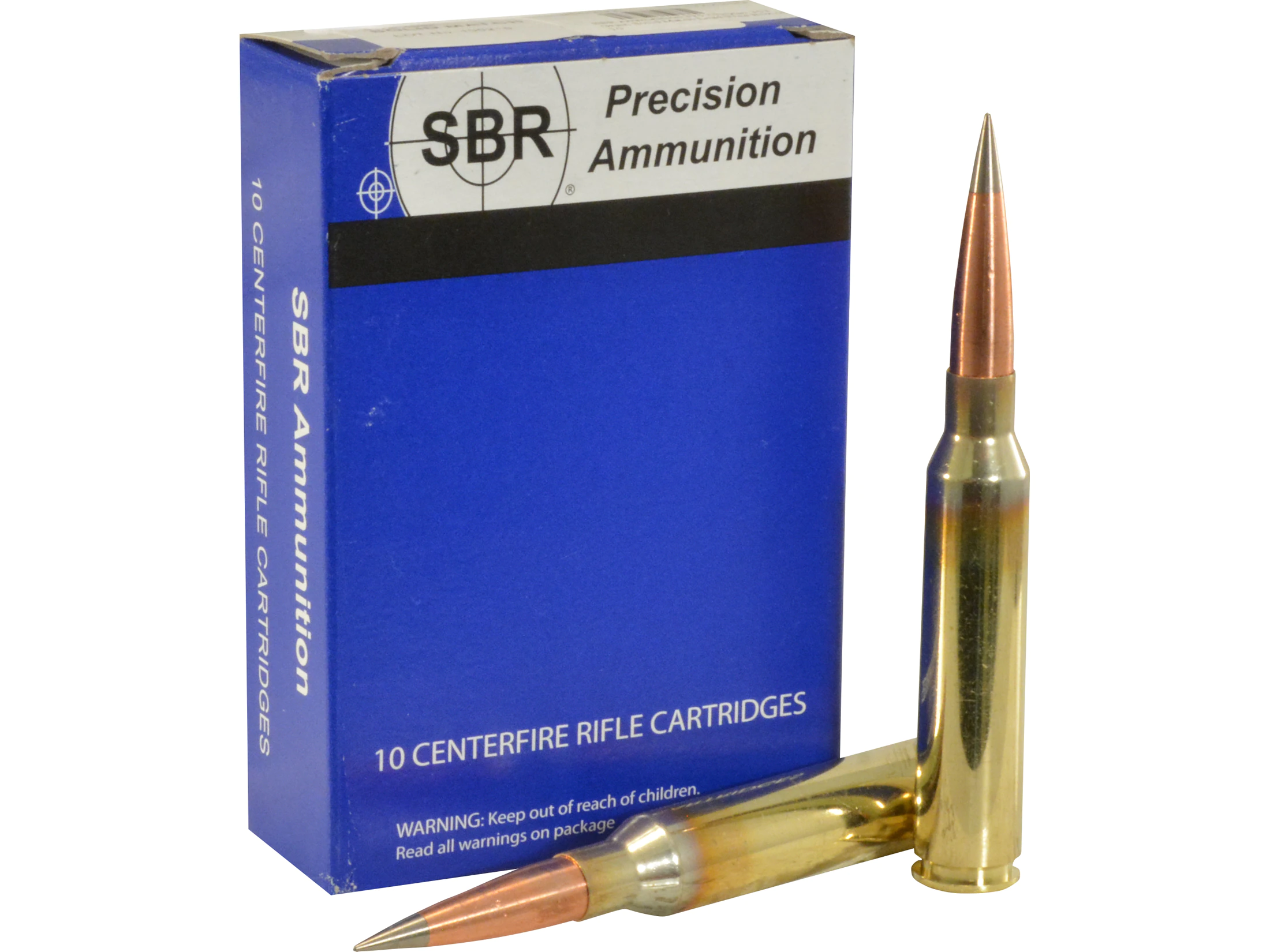Image of SBR Ammunition 375 (9.5x77mm) 338 Grain Lehigh Flash Tip Lead-Free Box of 10