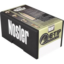 Image of Nosler 280 Ackley Improved 140 grain E-Tip Lead-Free Rifle Ammo, 20/Box - 40067