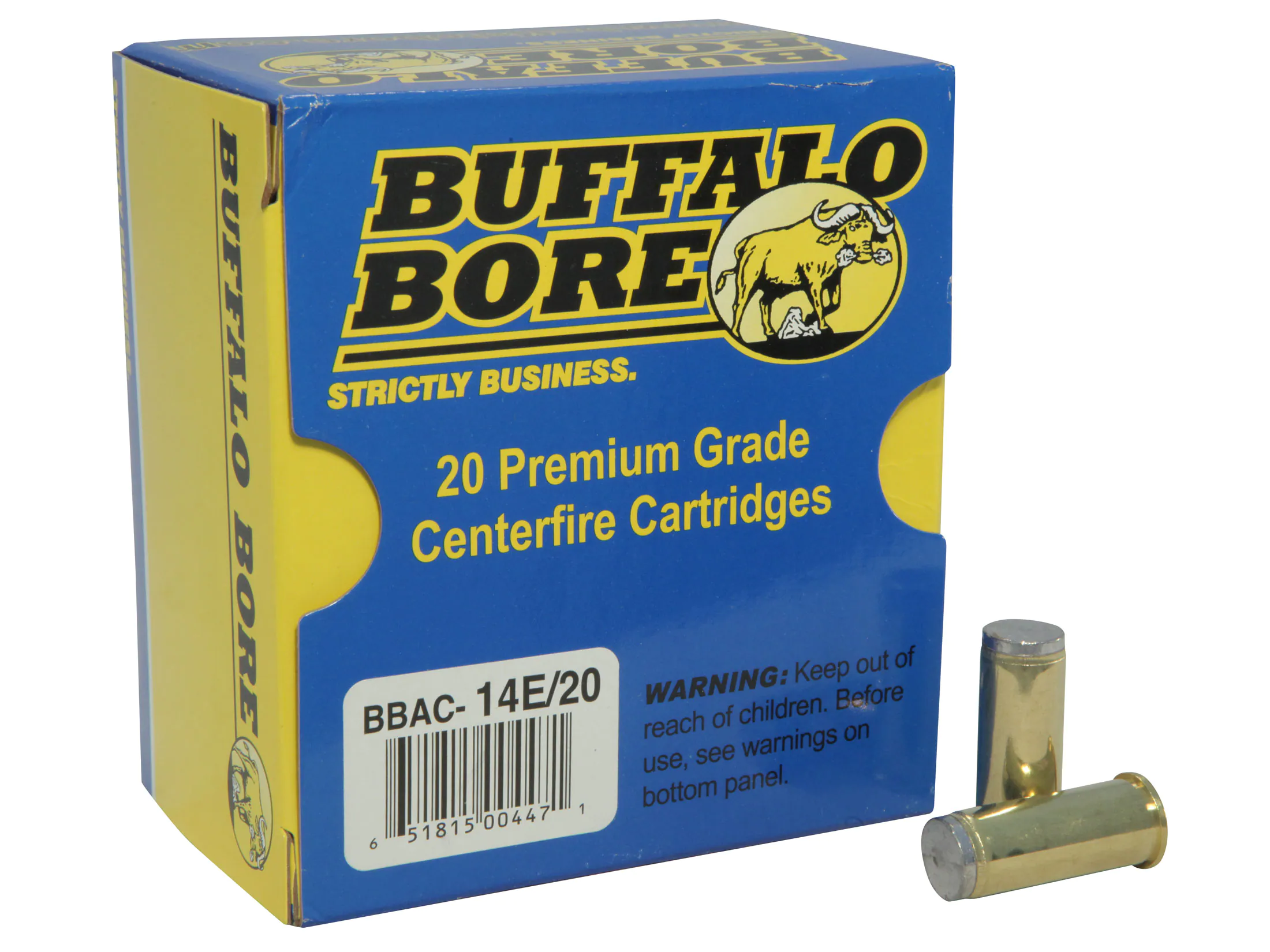 Image of Buffalo Bore Ammo 44 Special Hard Cast Wad Cutter 200 gr, 20rd Box