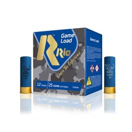 Image of Rio Top Game High Velocity 2 3/4" 12 Gauge Ammo #6, 25/Box - TGHV366