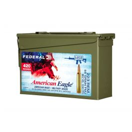 Image of American Eagle .223 REM 55gr FMJ BT Ammo, 420rds - AE223BK420 AC1