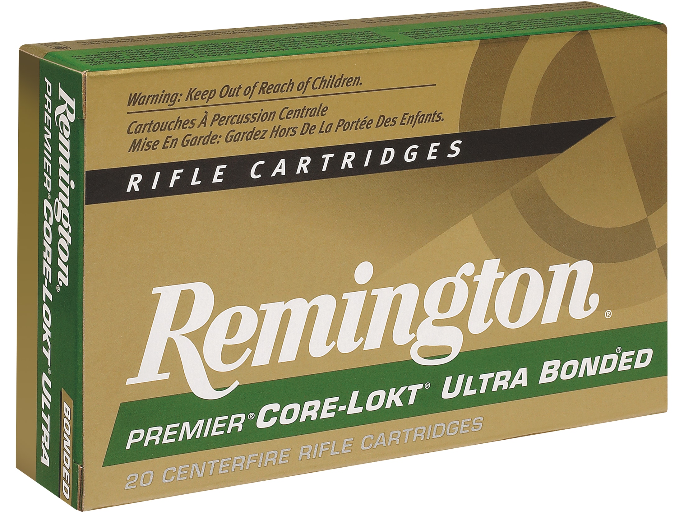 Image of Remington Premier Ammunition 223 Remington 62 Grain Core-Lokt Ultra Bonded Box of 20