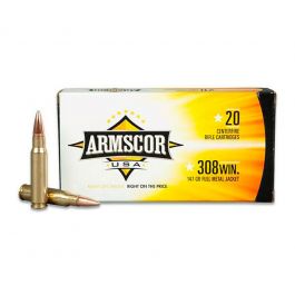 Image of Armscor 147 gr Full Metal Jacket .308 Win/7.62 Ammo, 20/box - FAC3081N
