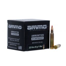 Image of Ammo Inc Jesse James TML 60 gr V-Max .223 Rem Ammo, 20/box - 223060VMXA20