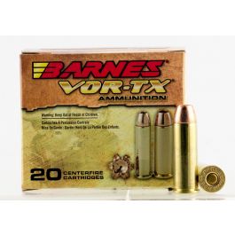 Image of Barnes Bullets VOR-TX 225 gr Barnes XPB .44 Rem Mag Ammo, 20/box - 21545