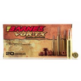 Image of Barnes Bullets VOR-TX 140 gr TSX Boat Tail .270 WSM Ammo, 20/box - 21559