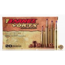 Image of Barnes Bullets VOR-TX 165 gr Tipped TSX Boat Tail .300 Win Mag Ammo, 20/box - 21537