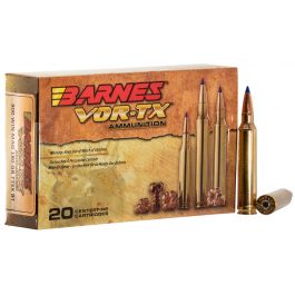 Image of Barnes Bullets VOR-TX 180 gr Tipped TSX Boat Tail .300 Win Mag Ammo, 20/box - 21538