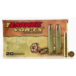 Image of Barnes Bullets VOR-TX 300 gr TSX Flat Nose .45-70 Ammo, 20/box - 21579