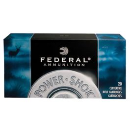 Image of Federal Power-Shok 125 gr Jacketed Soft Point .30-06 Spfld Ammo, 20/box - 3006CS