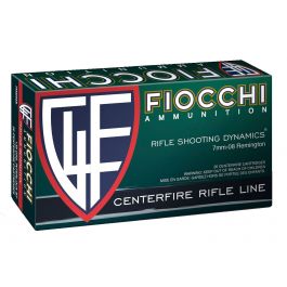 Image of Fiocchi Rifle Shooting Dynamics 139 gr Boat Tail Soft Point Interlock 7mm-08 Rem Ammo, 20/box - 7MM08B