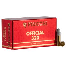 Image of Fiocchi Exacta Super Match 40 gr Round Nose .22lr Ammo, 50/box - 22SM320