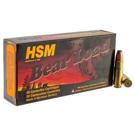 Image of HSM Ammunition Bear Load 350 gr Jacketed Soft Point .458 Socom Ammo, 20/box - HSM-458Socom-1-N