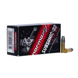 Image of Norma Ammunition SubSonic 22 40 gr Lead Hollow Point .22lr Ammo, 50/box - 2400065