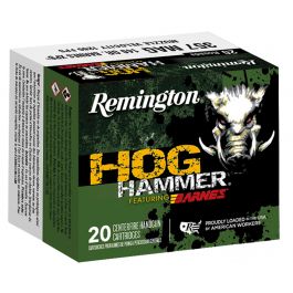 Image of Remington Hog Hammer Handgun 140 gr Barnes XPB .357 Mag Ammo, 20/box - PHH357M1