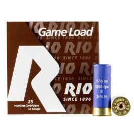 Image of RIO Game Load Super High Velocity 2.75" 12 Gauge Ammo 8, 25/box - SGHV328