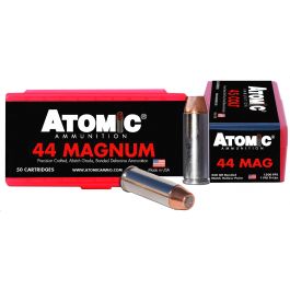 Image of Atomic Ammunition 240 gr Bonded Match Hollow Point .44 Rem Mag Ammo, 50/box - 00440