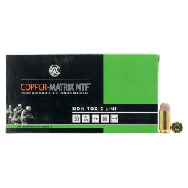 Image of Geco RWS Copper Matrix 135 gr Non-Toxic Frangible .45 ACP Ammo, 50/box - 204540050