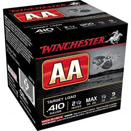 Image of Winchester Ammunition AA 2.5" 410 Gauge Ammo 9, 25/box - AA419