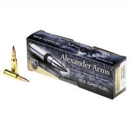 Image of Alexander Arms 120 gr NBT .6.5 Grendel Ammo, 20/box - AG120BTBOX