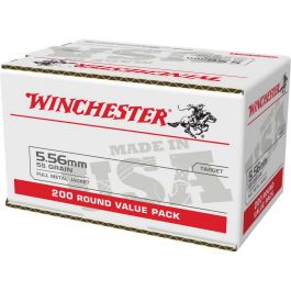 Image of Winchester Ammo WM193150 5.56 NATO 55 gr Full Metal Jacket 200rd