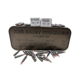 Image of Century Arms 122 gr FMJ 7.62x39mm Ammo, 640rd Spam Can - AM3266