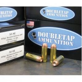 Image of DoubleTap Ammunition Bonded Defense 300 gr JHP .50 AE Ammo - 50AE300BF