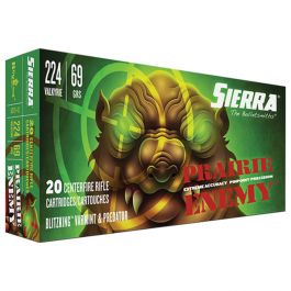 Image of Sierra GameChanger 69 gr Sierra BlitzKing .224 Valkyrie Ammo, 20/box - A7171--12