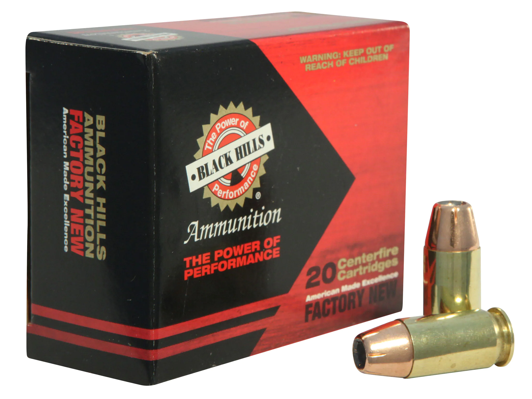 Image of Black Hills Ammunition 45 ACP +P 230 Grain Jacketed Hollow Point Box of 20