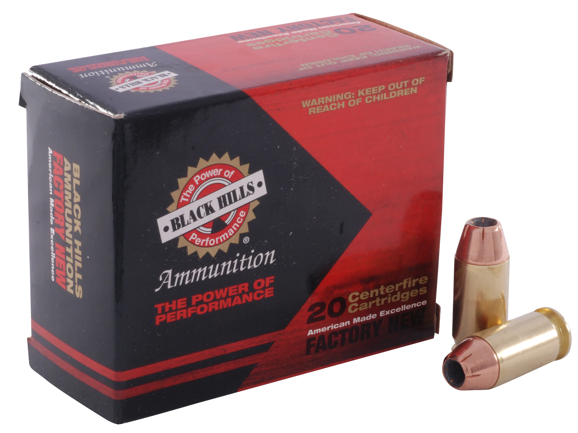 Image of Black Hills Ammunition 45 ACP 230 Grain Jacketed Hollow Point Box of 20