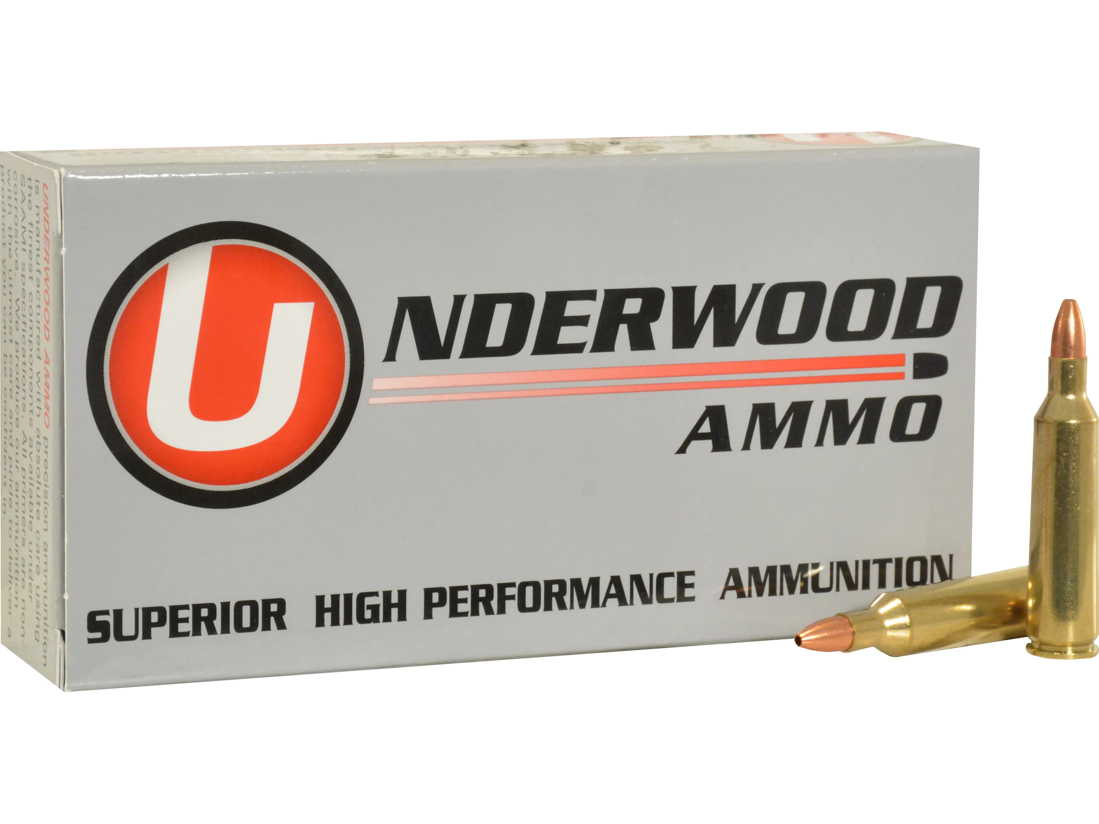 Image of Underwood Ammunition 22-250 Remington 38 Grain Lehigh Controlled Chaos Box of 20