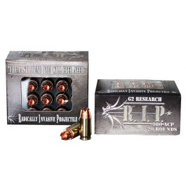 Image of G2 Research 380 Auto/ACP RIP Ammunition 20rds - G2RRIP380