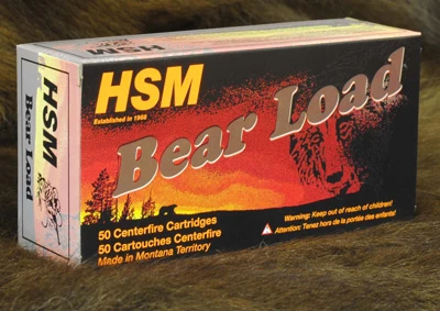 Image of HSM Bear Ammo .45 Long Colt 325gr. Wfn Gas Check 50-Pack