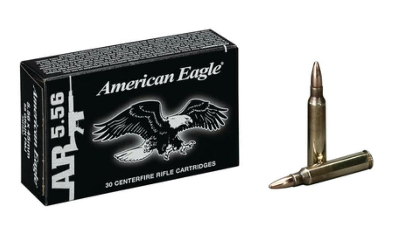 Image of Federal Lake City Arsenal 5.56mm 55 Grain Full Metal Jacket Boattail 30 Rounds Per Box With Stripper Clips