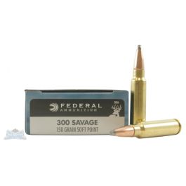 Image of Federal 300 Savage 150gr SP Poerw-Shok Ammunition 20rds - 300A