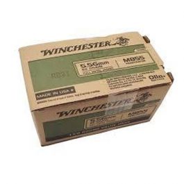Image of Winchester M855 62 gr FMJ 5.56x45mm Ammunition 500 Rounds - WM855500