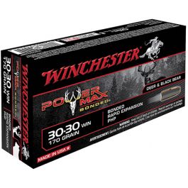 Image of Winchester 30-30 Winchester 170gr Power Max Bonded Ammunition 20rds - X30303BP